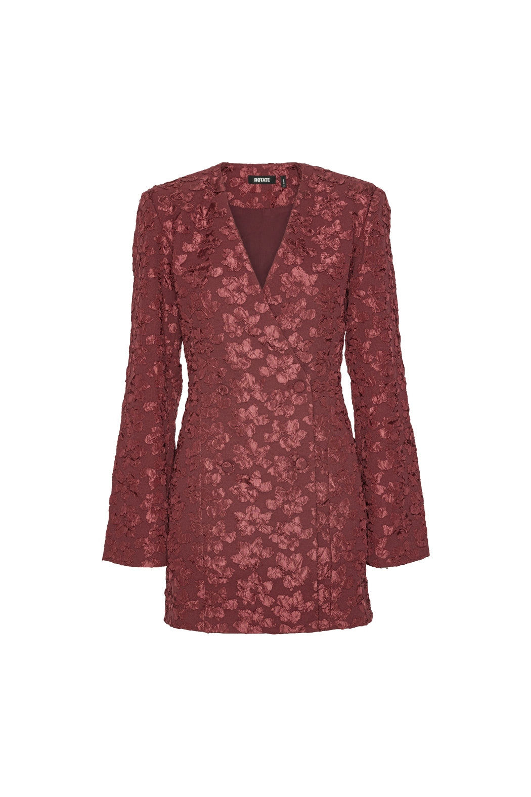 Jacquard Blazer Dress - Zinfandel