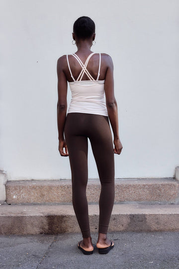 Basic Bandha Singlet - Pale Rose