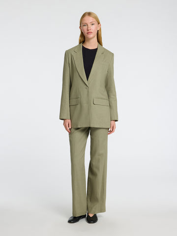 Tania-Rita Ls Relaxed Blazer - Vetiver