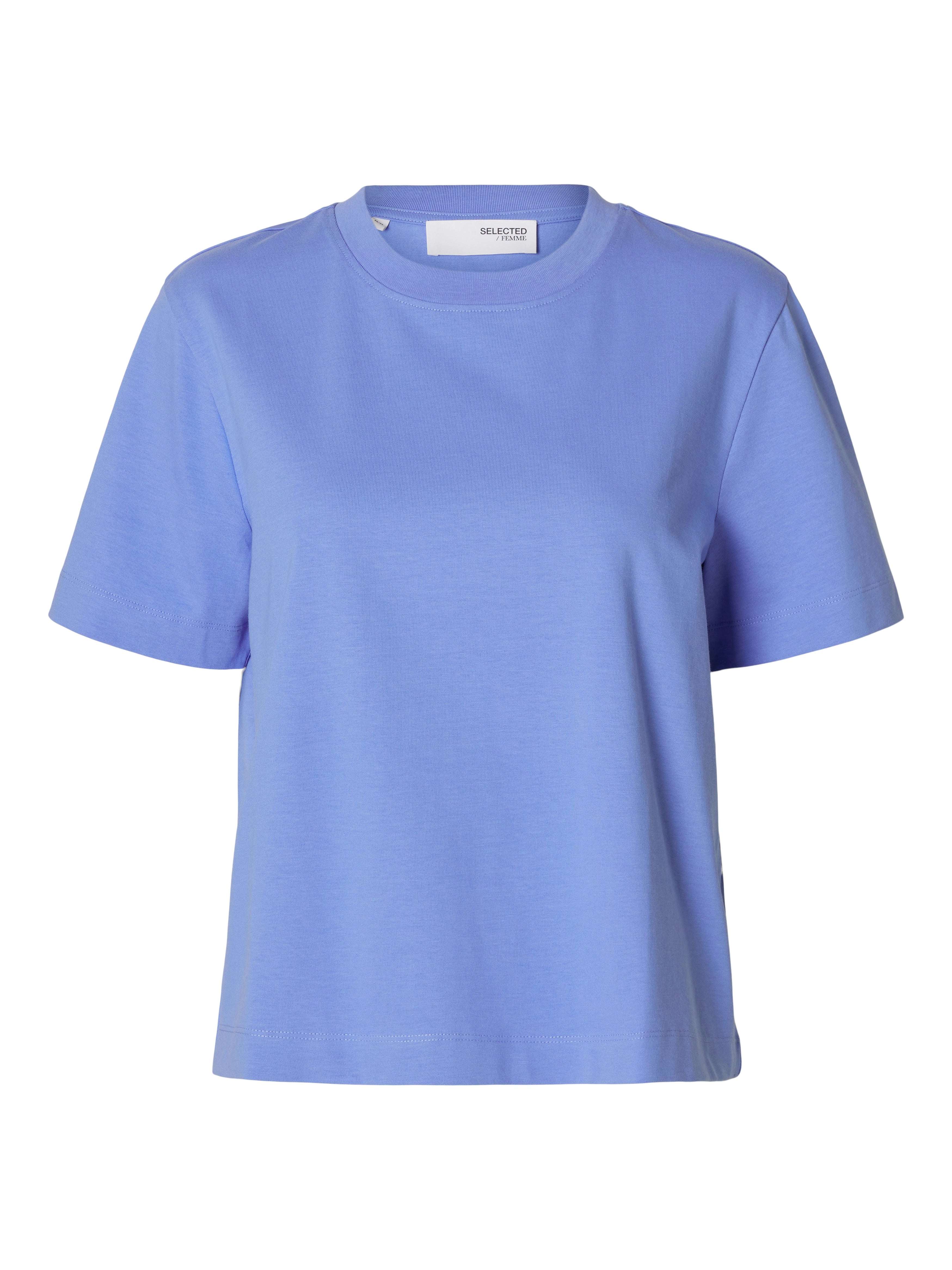 SELECTED FEMME T-Shirt Donna Sfmy Perfect SS Tee-Box Cut A Righe, Slim Fit - 4