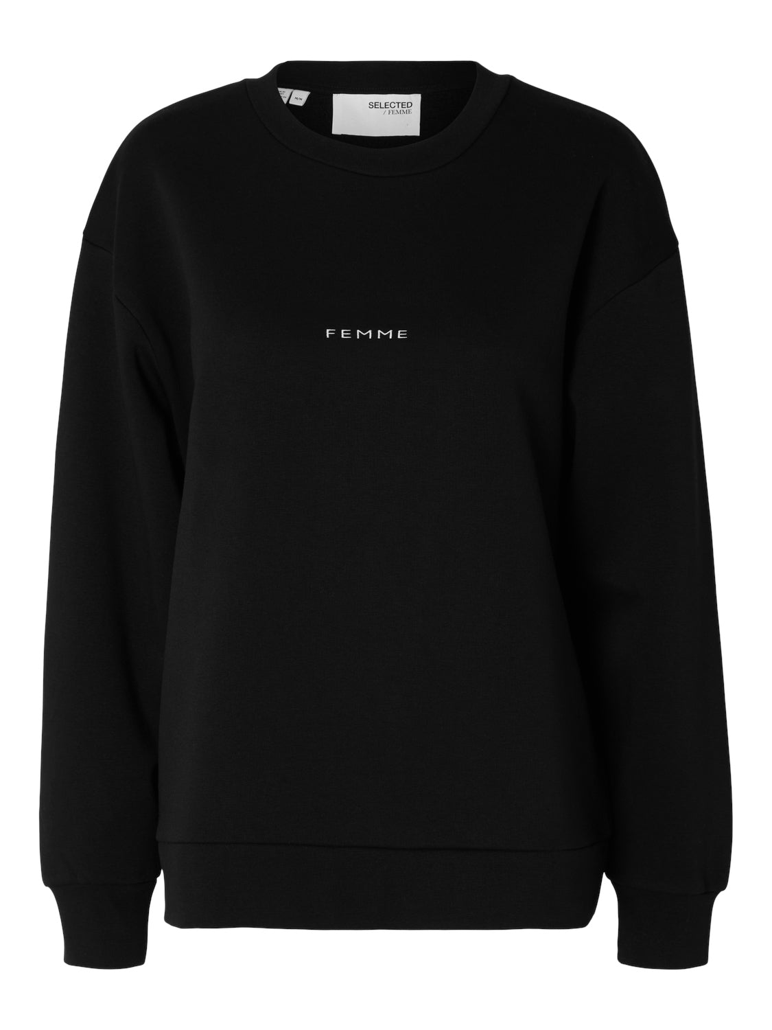 Lisa Hankie Ls Crew Neck Sweat - Black