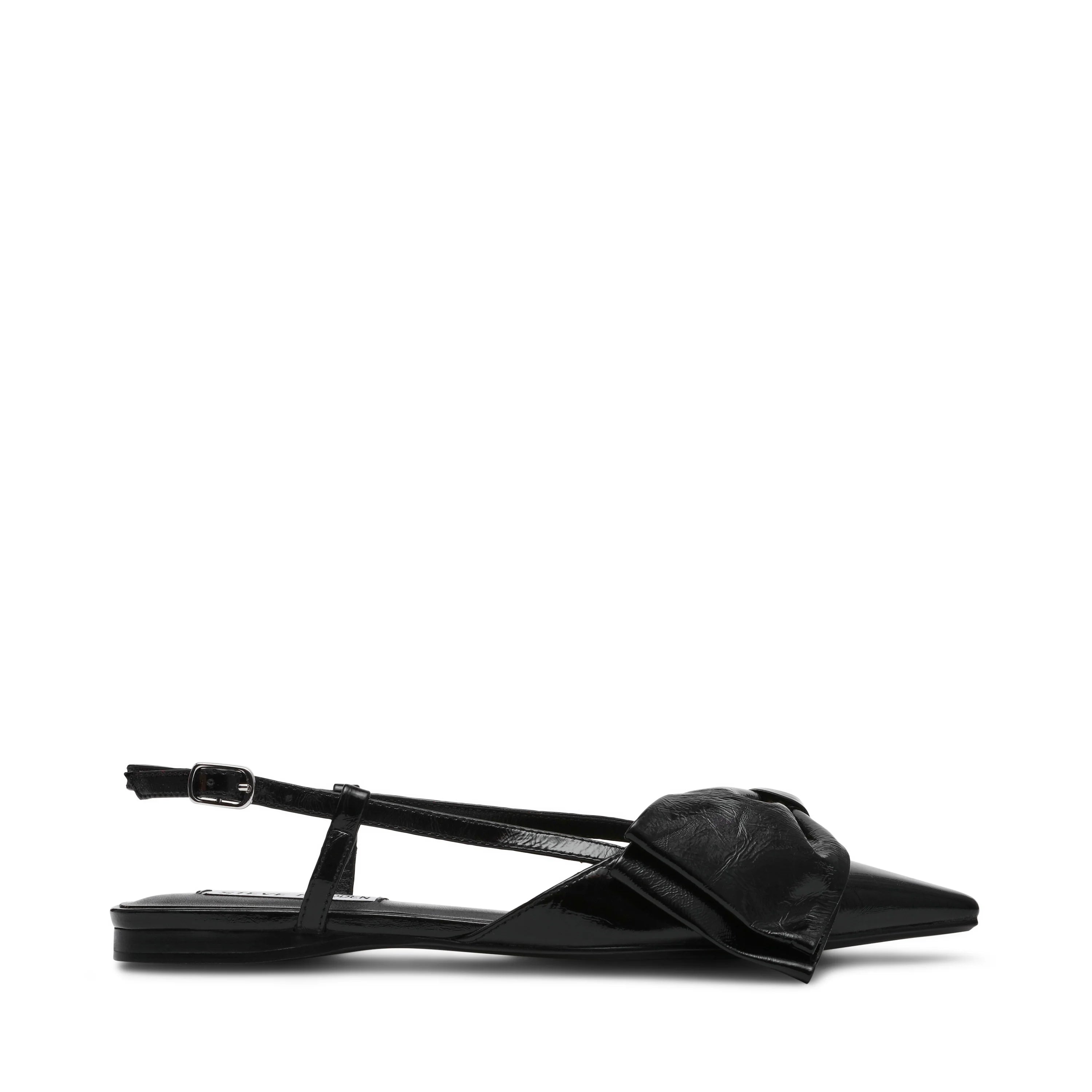 SLINGBACKS WHITE MIX BLACK SHEEPSKIN main image 0