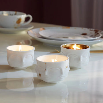 Muse Votive Holder - White