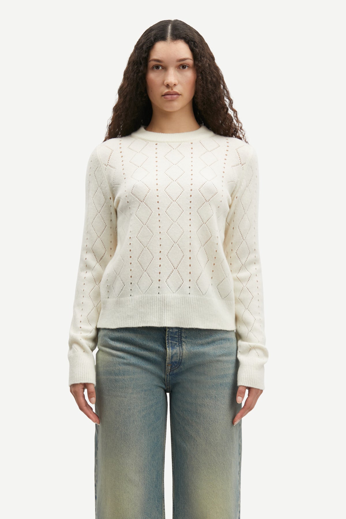 Salee Sweater - Clear Cream