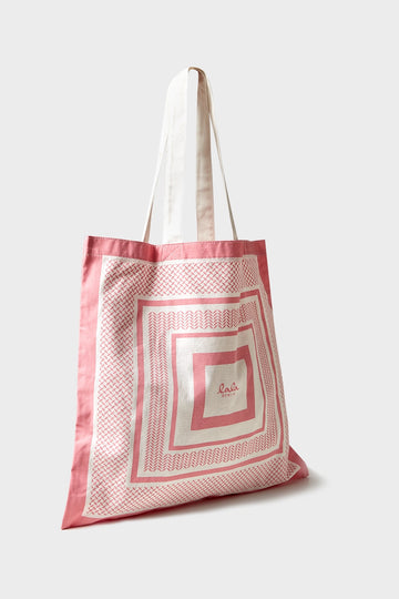 Tote Maja - Heritage Stripe Rose
