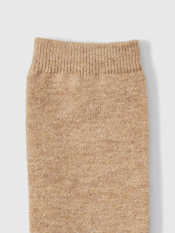 Chloe Wool Blend Sock - Beige