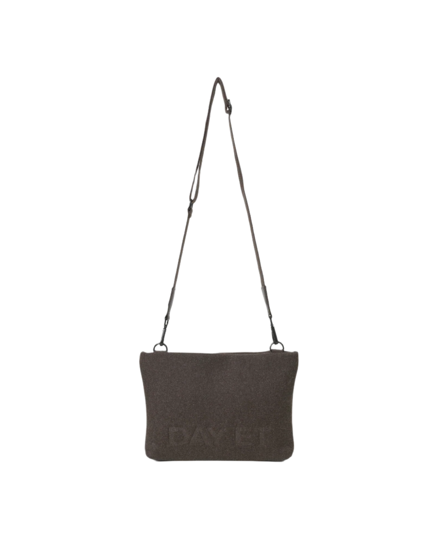Day Woolen Cb Pouchy - Chocolate Melange