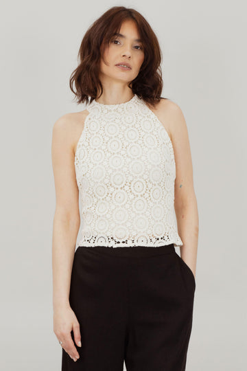 Bloom Top - Cream