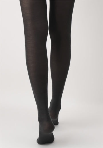 Nives Fine Wool Tights - Grey