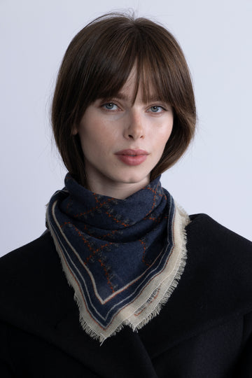 Brombeere Wica Scarf - Blue Nights