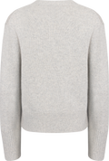 Mari Wool Sweater - Light Grey