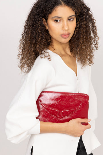 Angel Pouch Wrinkled Patent - Power
