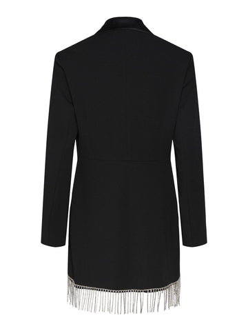 Yasjessi LS Long Blazer - Black