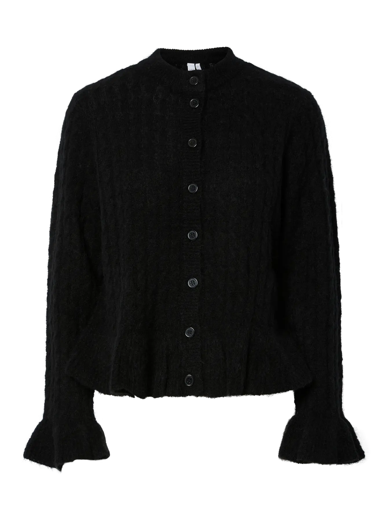 Asymmetrical Loose Knit Cardigan YLS0007