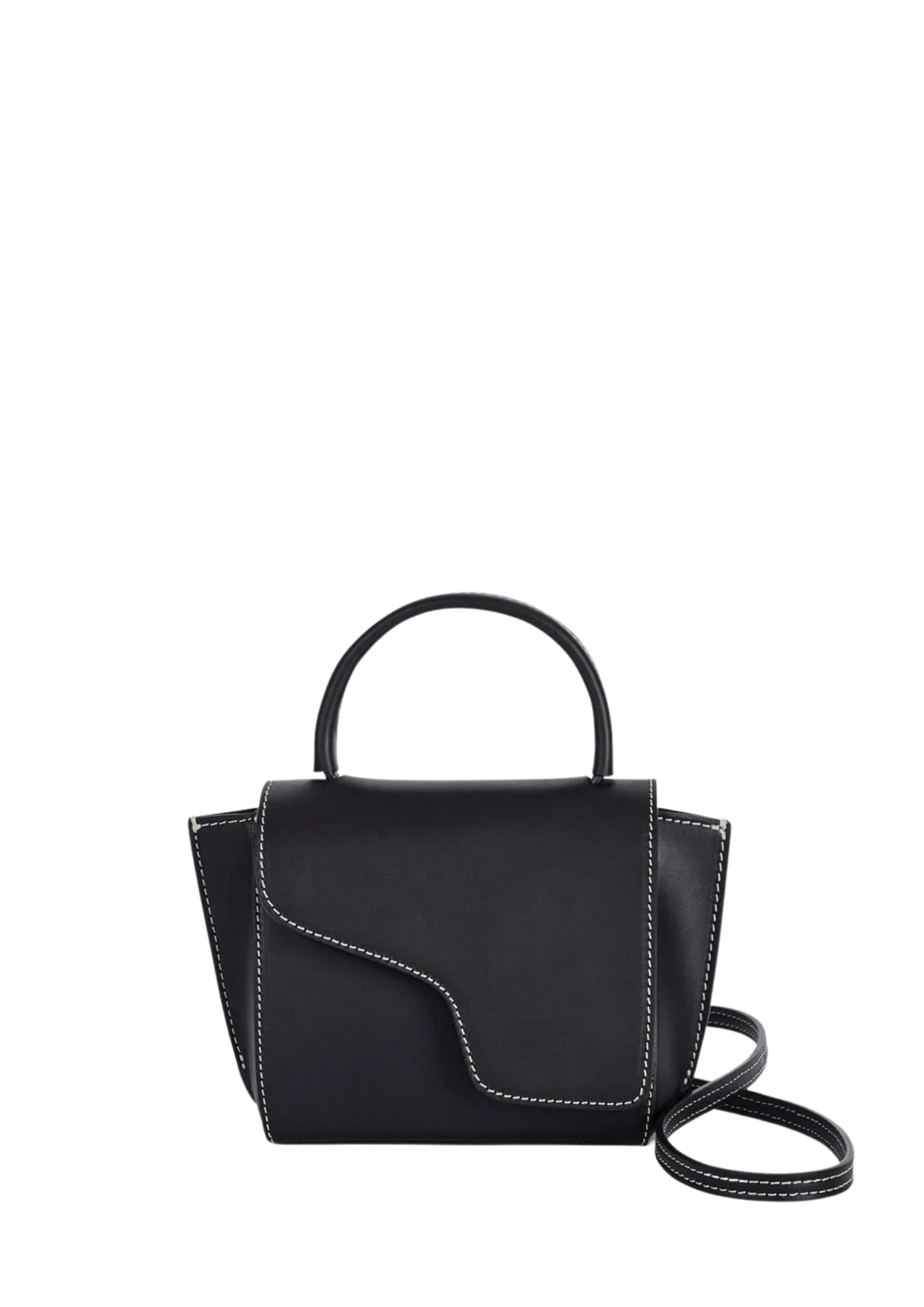 Montalcino - Black/Contrast Stitch Vacchetta