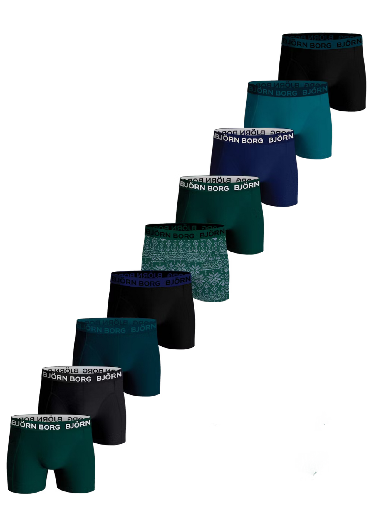Cotton Stretch Boxer 9P - Multipack 2