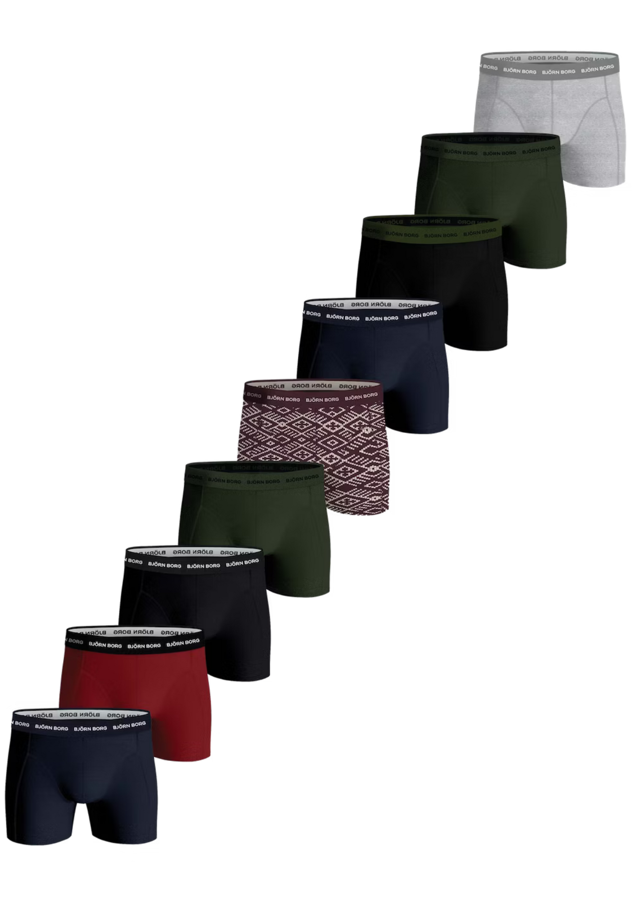 Cotton Stretch Boxer 9P - Multipack 1
