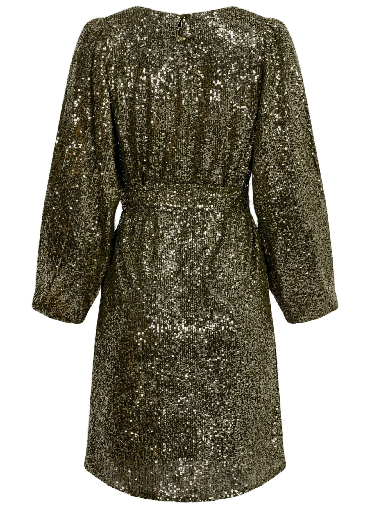 Helene Dress - Sage Shimmer