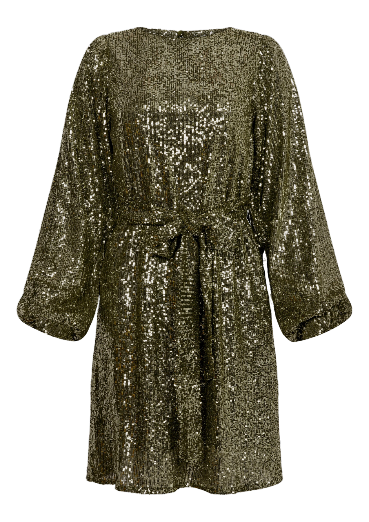 Helene Dress - Sage Shimmer