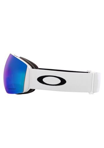 Flight Deck L - Matte White - Prizm Snow Argon Iridium