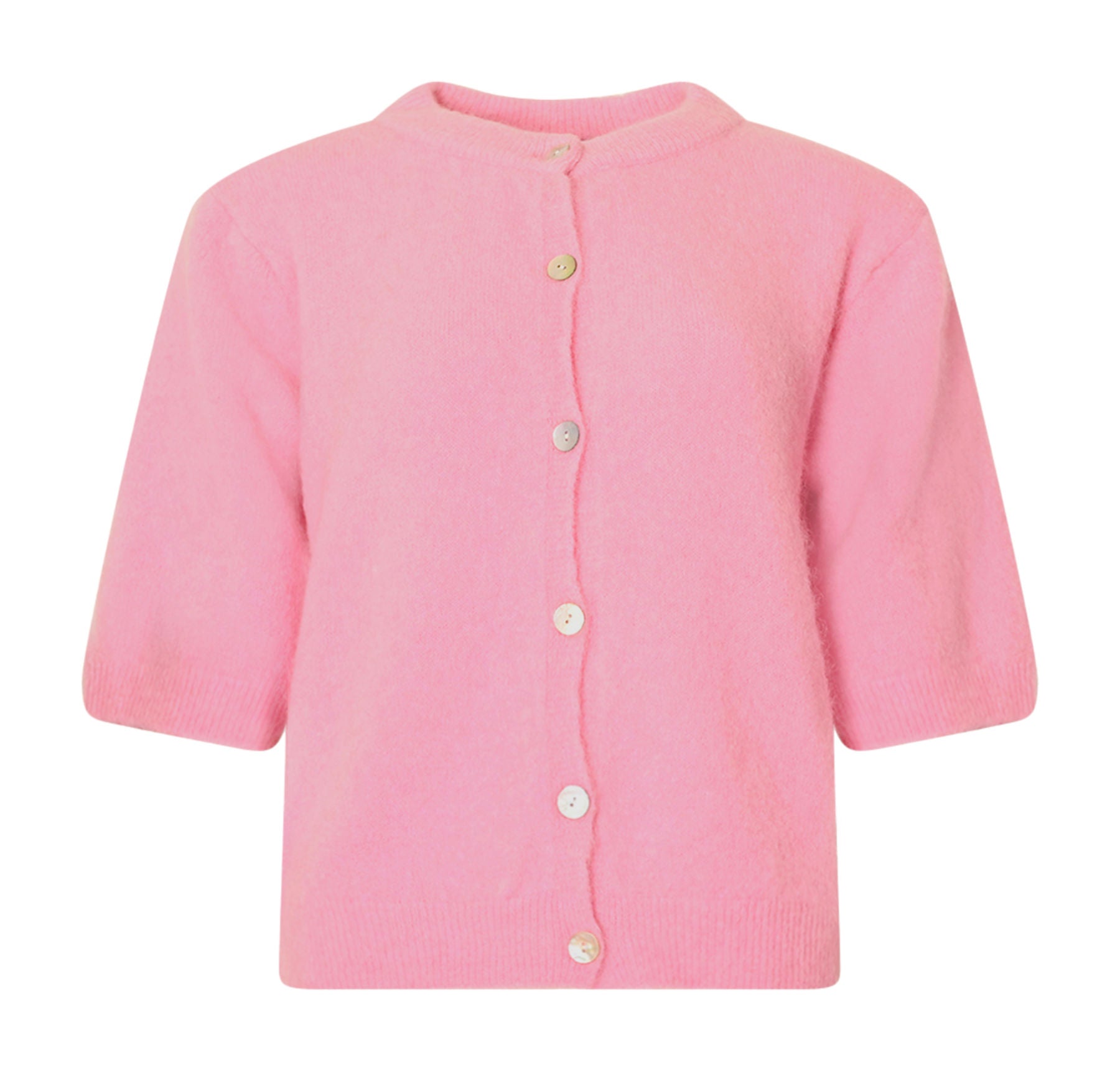 Noella - Gensere - Kae Ss Knit Cardigan - Blush - Villoid