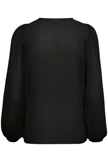 IbiIW Long Sleeve Blouse - Black