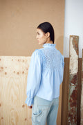 Jaelynn Blouse - Light Blue