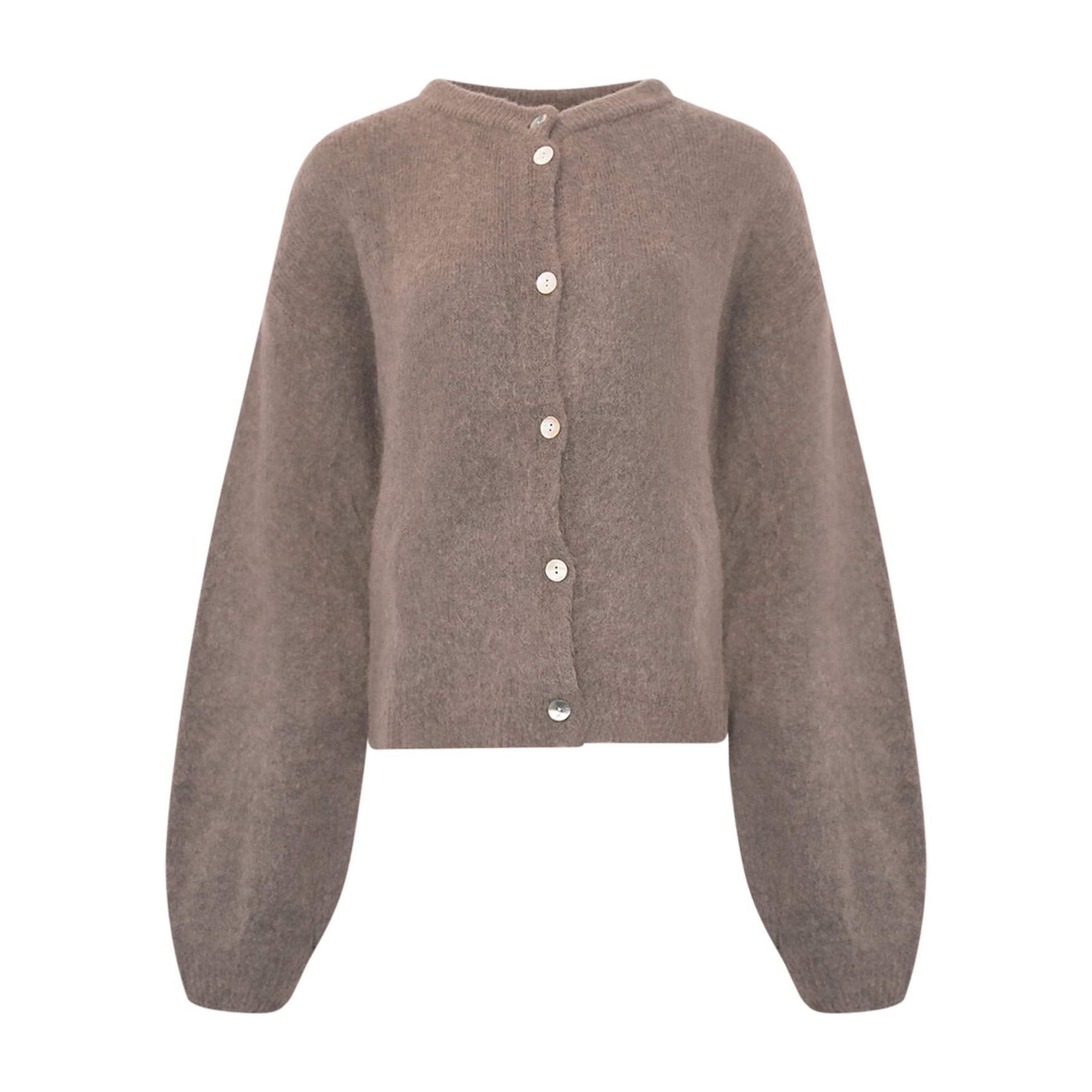Kae Knit Cardigan - Coffee