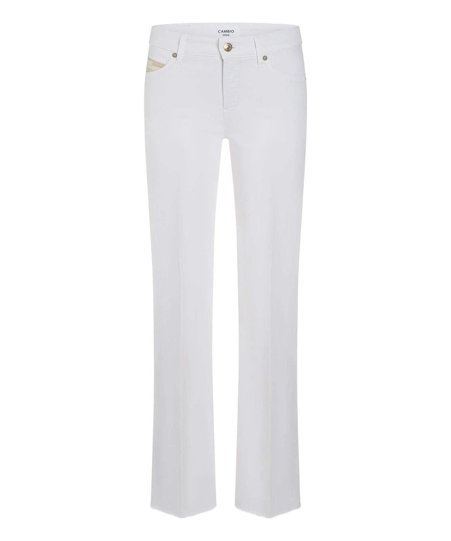 Paris Flared - Classy White