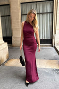 Andreaic Maxi Dress - Bordeaux