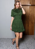Louann Dress - India Green
