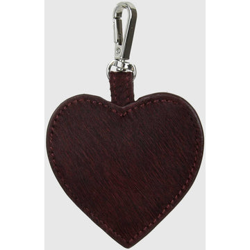 Bagcharm Heart Deluxe - Bordeaux