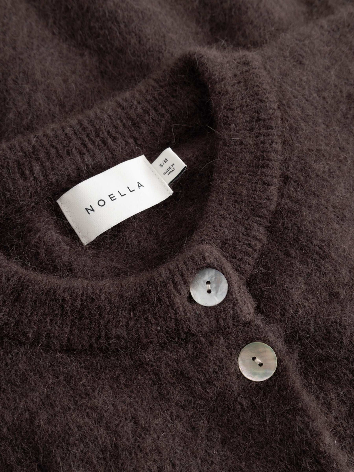 Kae Knit Cardigan - Chocolate