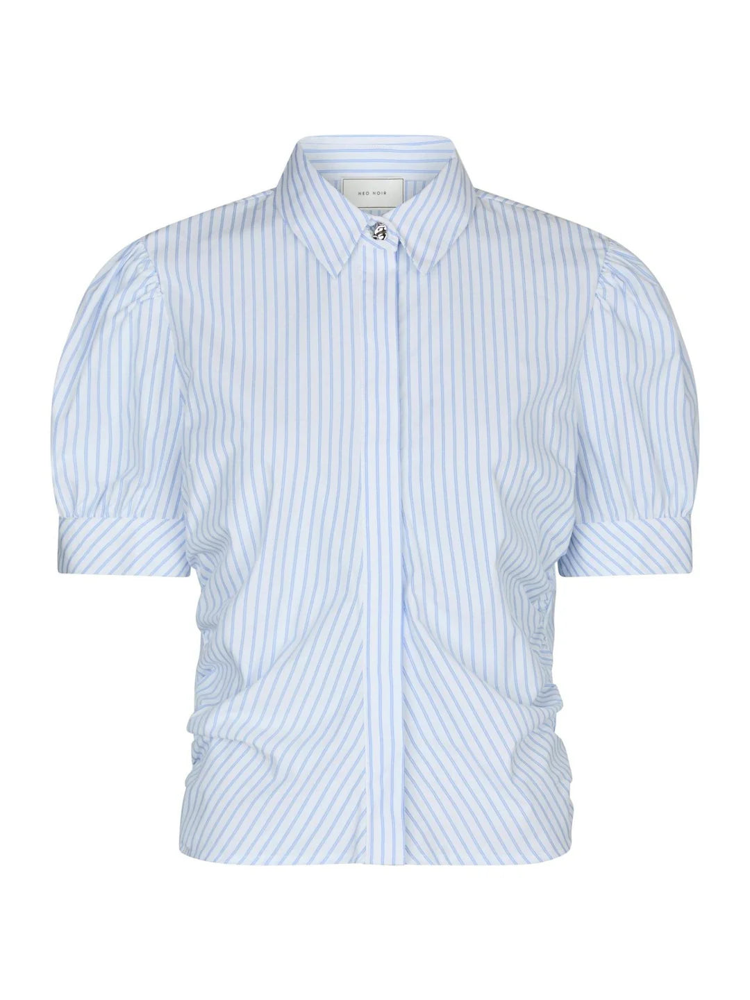 Frannie Stripe Shirt Light Blue