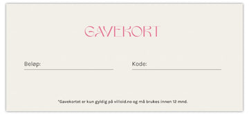 Gavekort Med Eske - Opptil 10 000 kr