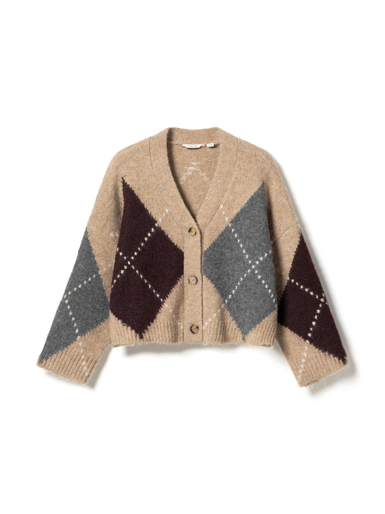 N-Laiana Knit Cardigan - Sand Melange