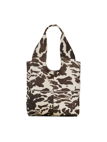 Texas Leather Demi Bag - Hot Fudge Brown