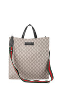 Gucci Gg Supreme Top Handle Shoulder Bag - Beige