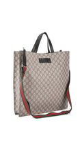 Gucci Gg Supreme Top Handle Shoulder Bag - Beige