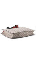 Gucci Gg Supreme Top Handle Shoulder Bag - Beige