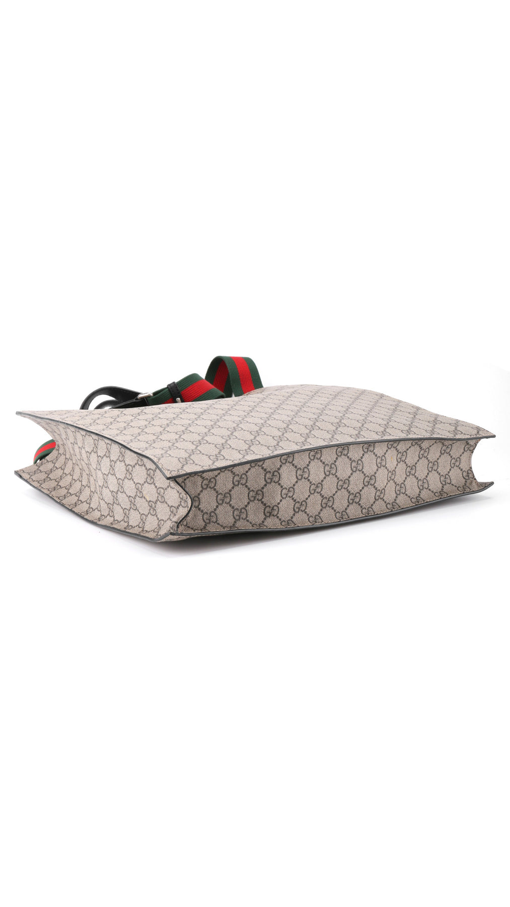 Gucci Gg Supreme Top Handle Shoulder Bag - Beige