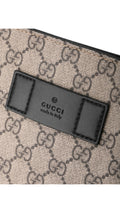 Gucci Gg Supreme Top Handle Shoulder Bag - Beige