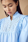 Jaelynn Blouse - Light Blue