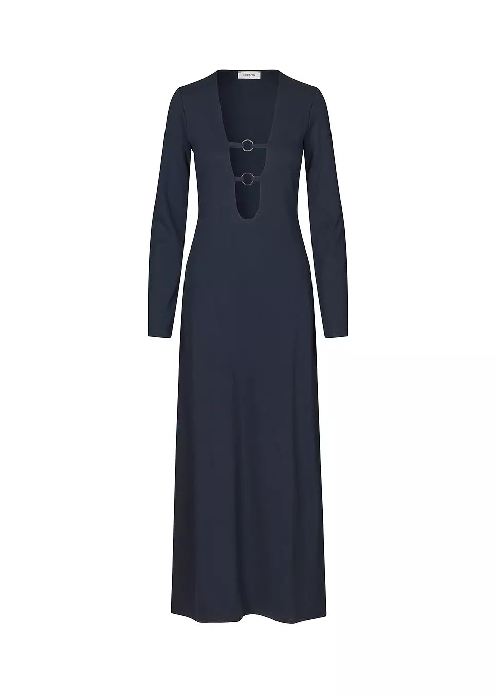 Josefine Long Dress - Baritone Blue