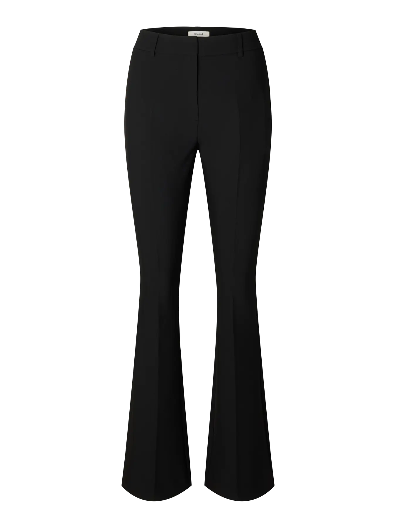 Rita Mw Slim Flared Pant Fd - Black