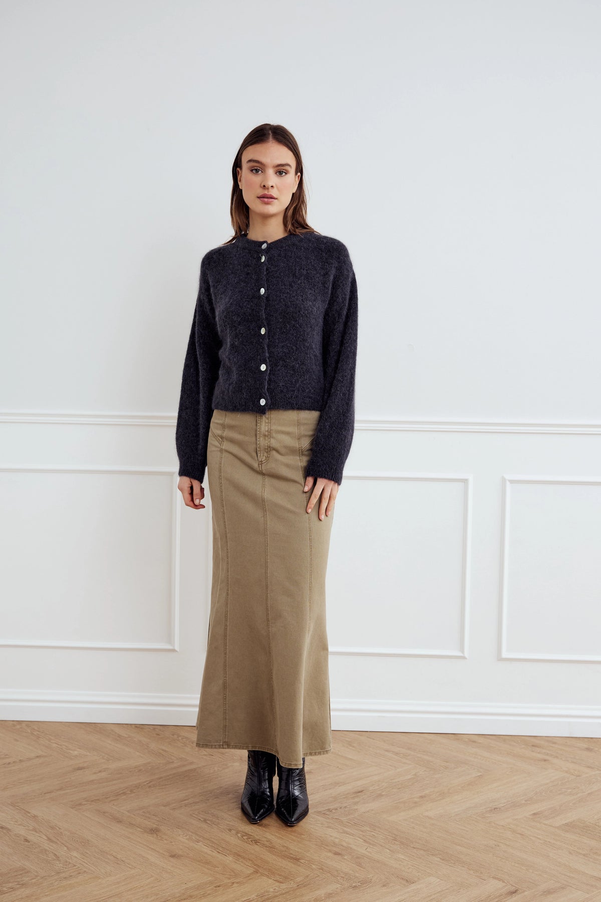 Kae Knit Cardigan - Black