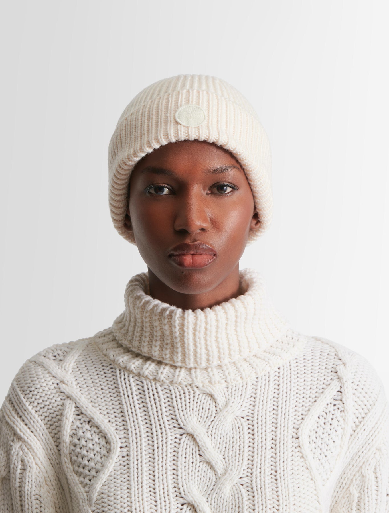 Knit Beanie - Neige