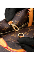 Louis Vuitton Montaigne Gm Monogram Bag - Brown