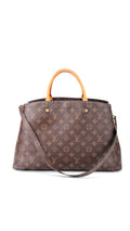 Louis Vuitton Montaigne Gm Monogram Bag - Brown