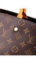 Louis Vuitton Montaigne Gm Monogram Bag - Brown